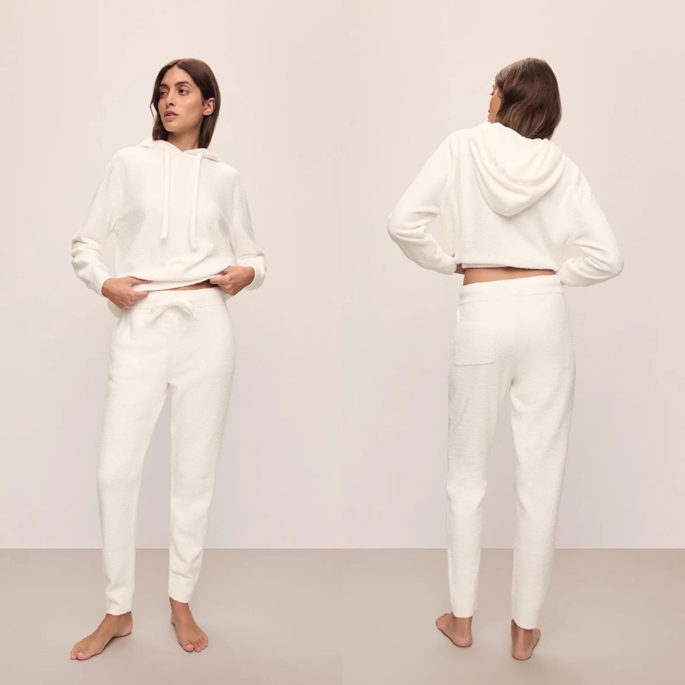 eberjay | NWT Relaxed Recycled Boucle Jogger in Ivory XS